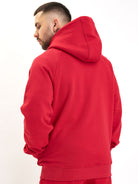 Amstaff Logo 2.0 Hoodie Red - Amstaff Wear