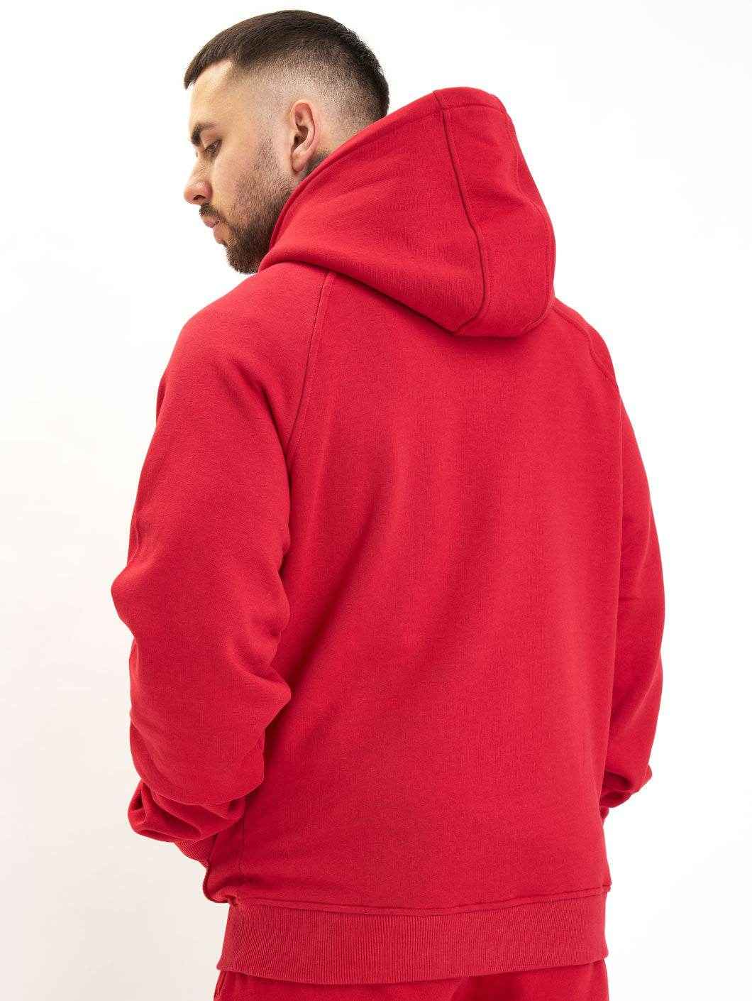 Amstaff Logo 2.0 Hoodie Red - Amstaff Wear