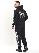 Amstaff Logo 2.0 Ziphoodie Black White - Amstaff Wear