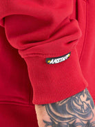 Amstaff Logo 2.0 Ziphoodie Red - Amstaff Wear