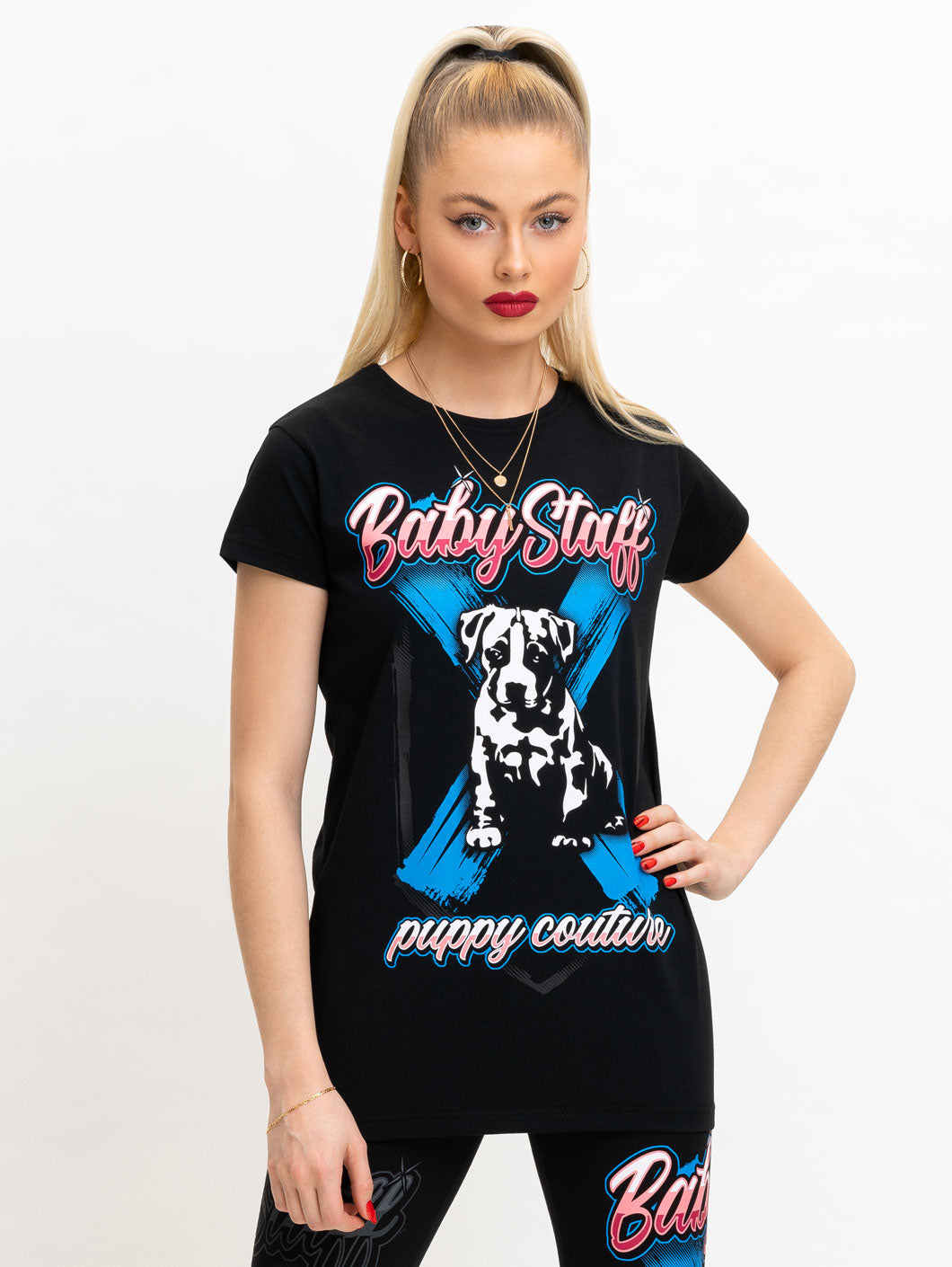 Babystaff Halka T-Shirt Black - Amstaff Wear