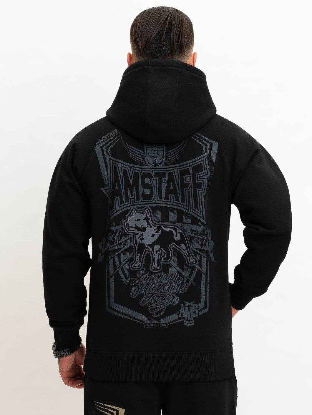 Amstaff Perigor Hoodie Black - Amstaff Wear