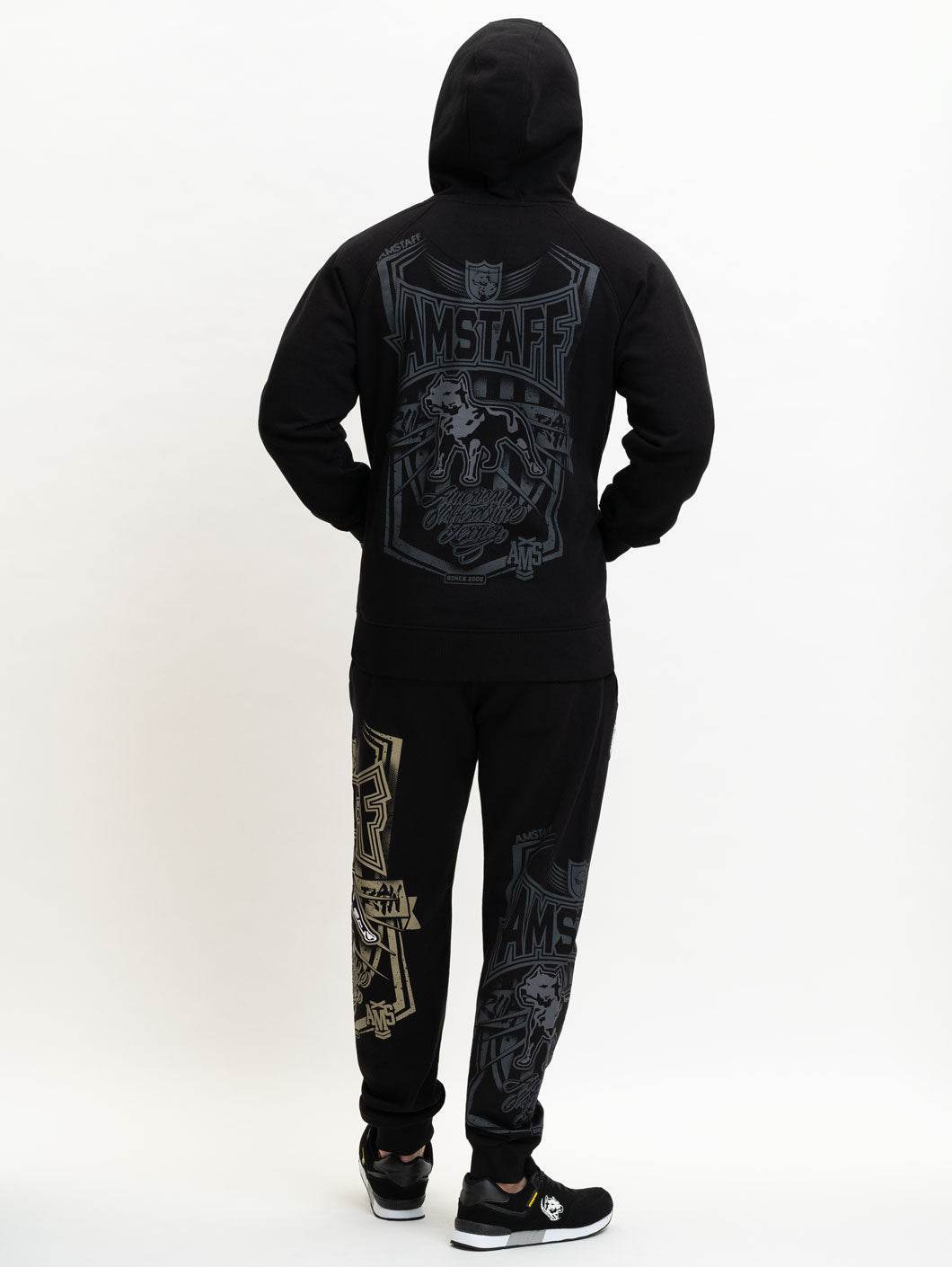 Amstaff Perigor Hoodie Black - Amstaff Wear