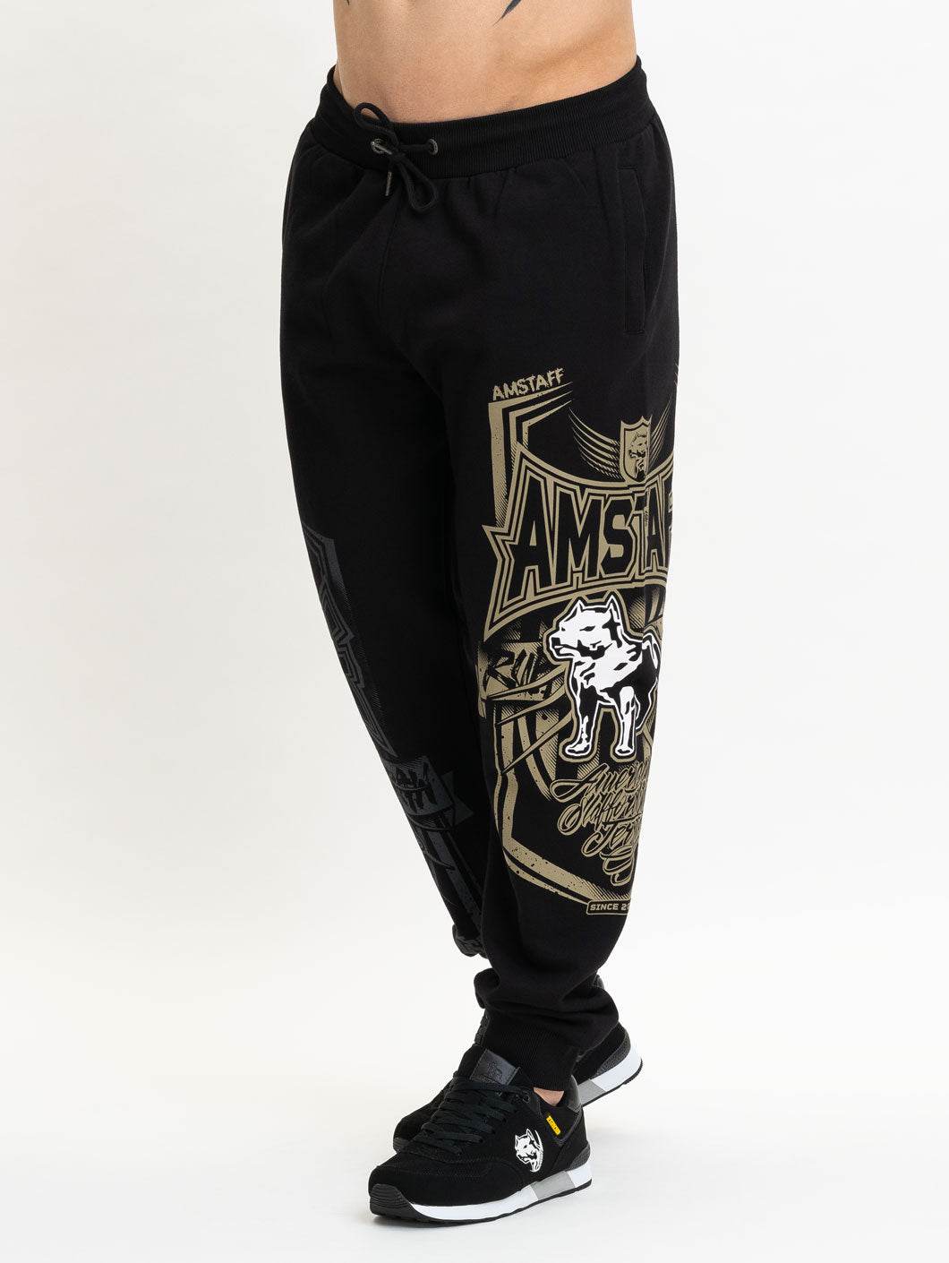 Amstaff Perigor Sweatpants Black - Amstaff Wear