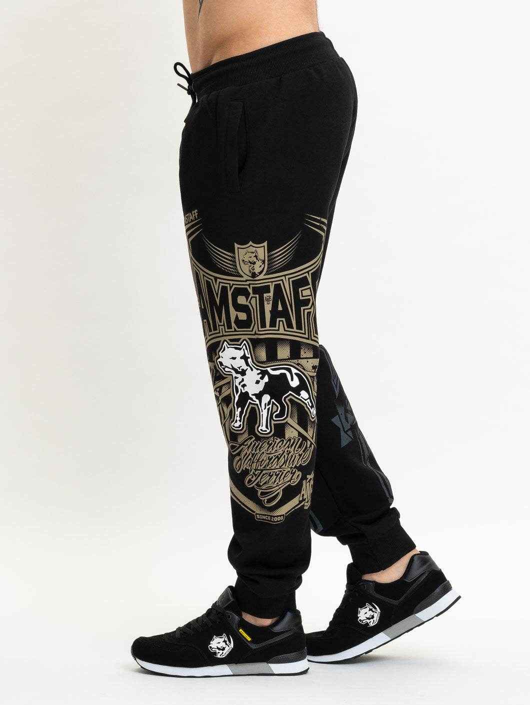 Amstaff Perigor Sweatpants Black - Amstaff Wear