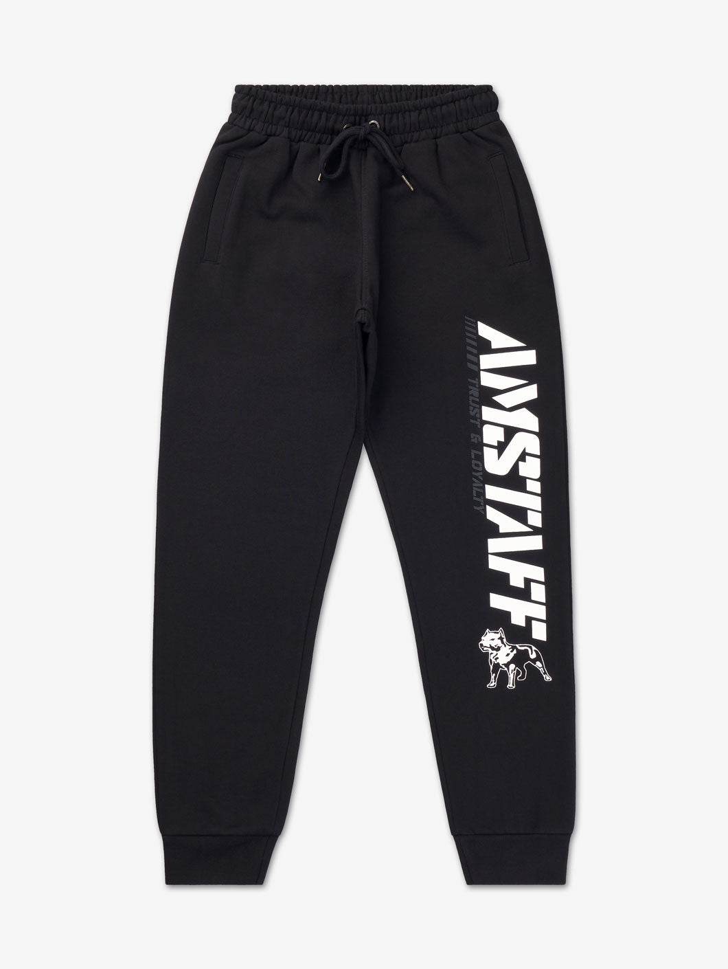Amstaff Woman Logo Sweatpants Black - Amstaff Wear