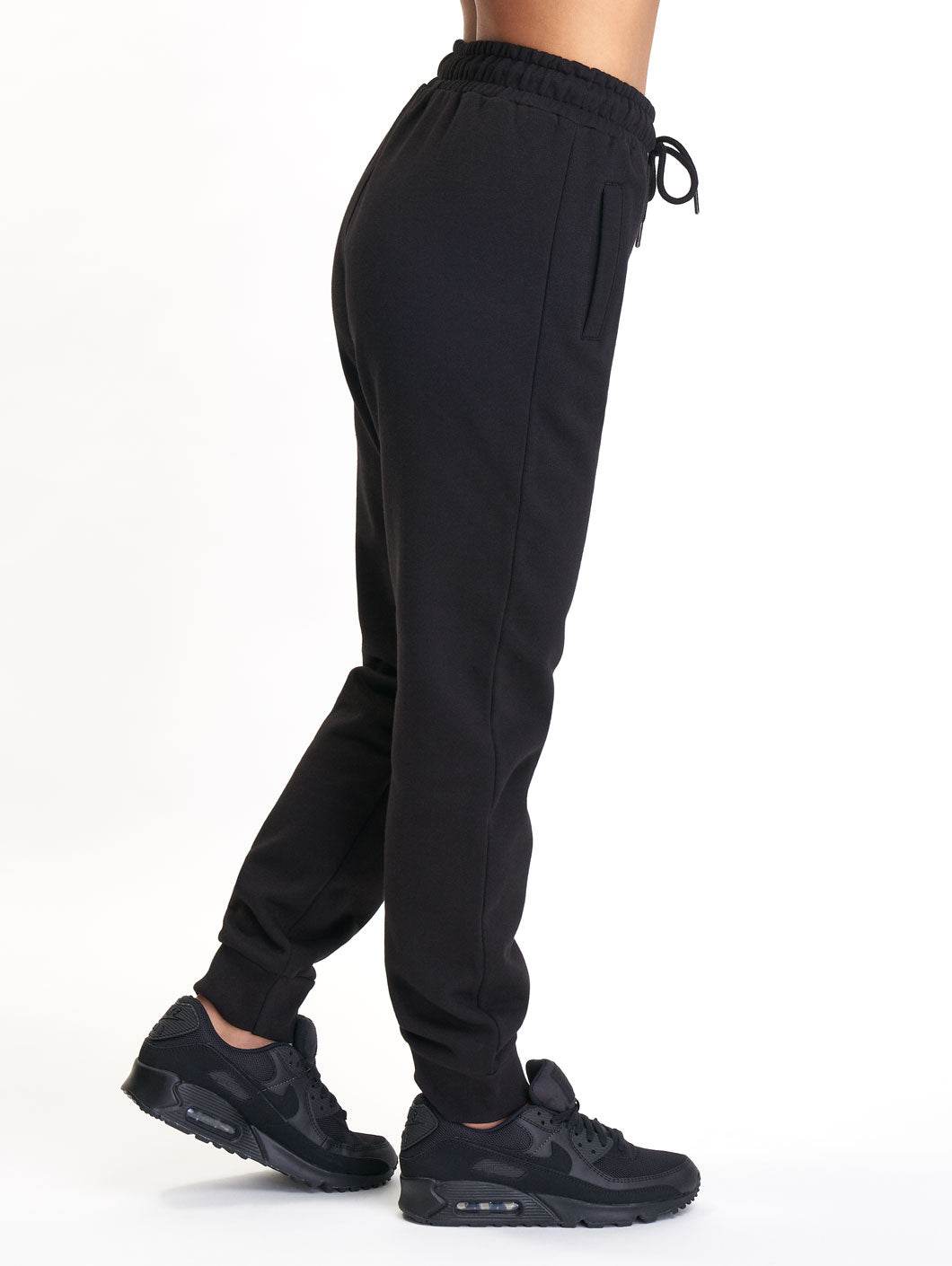 Amstaff Woman Logo Sweatpants Black - Amstaff Wear