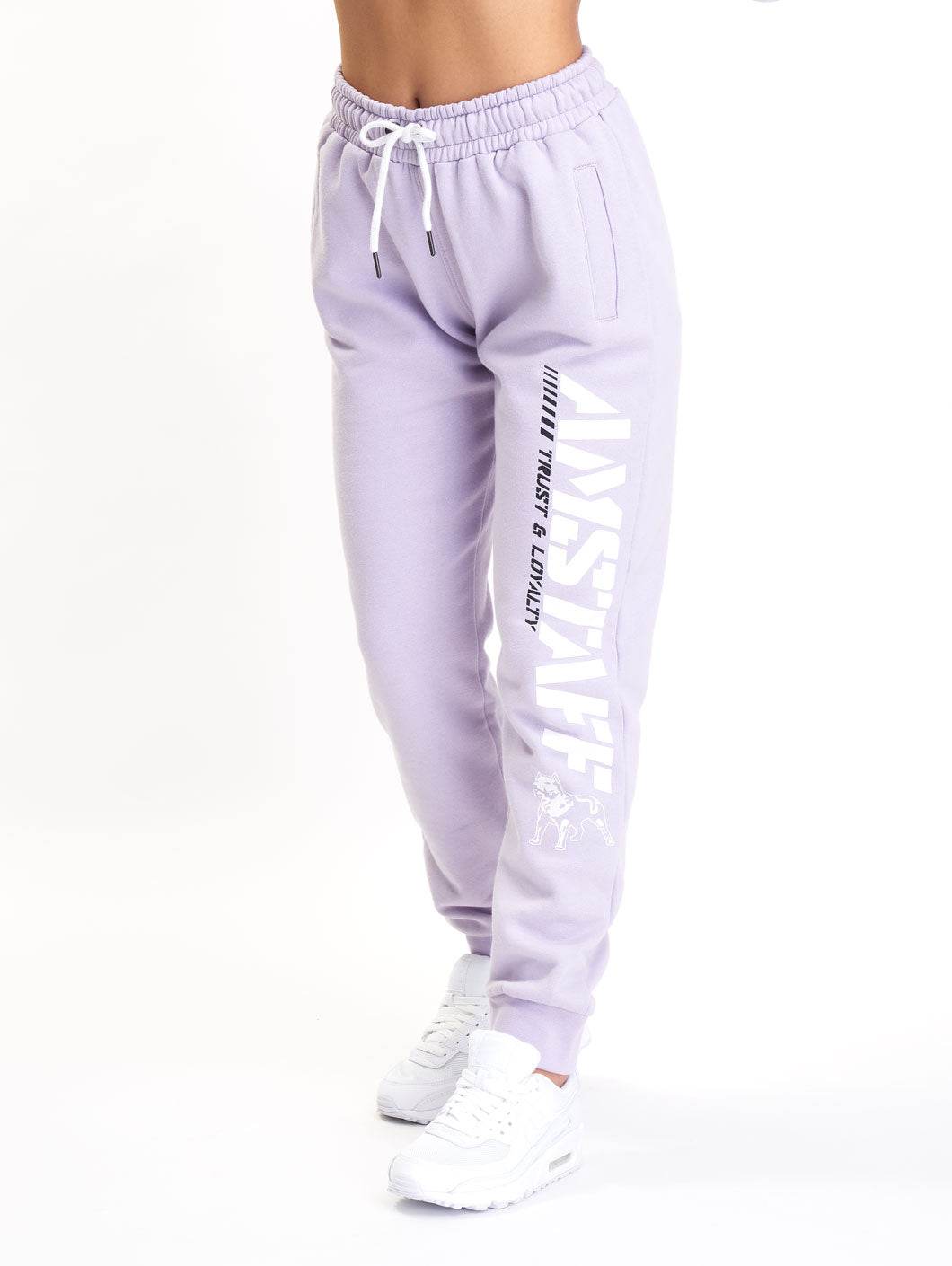 Woman Logo Sweatpants Lavender - Amstaff Wear