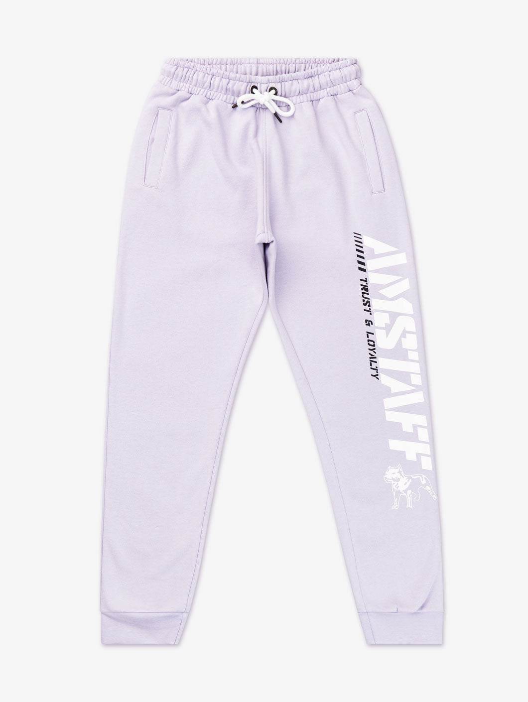 Woman Logo Sweatpants Lavender - Amstaff Wear