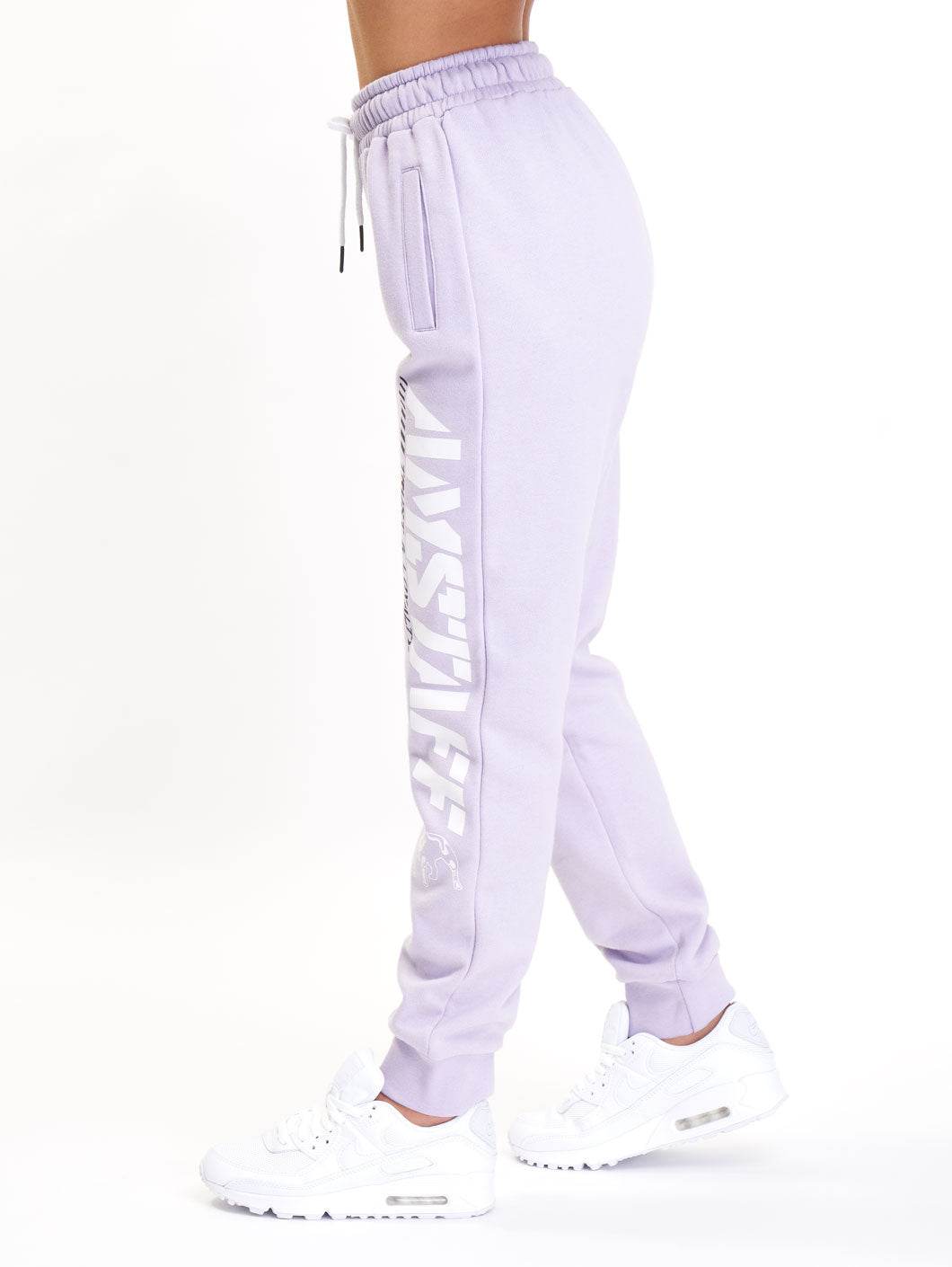 Woman Logo Sweatpants Lavender - Amstaff Wear