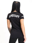 Amstaff Woman Logo T-Shirt Black - Amstaff Wear