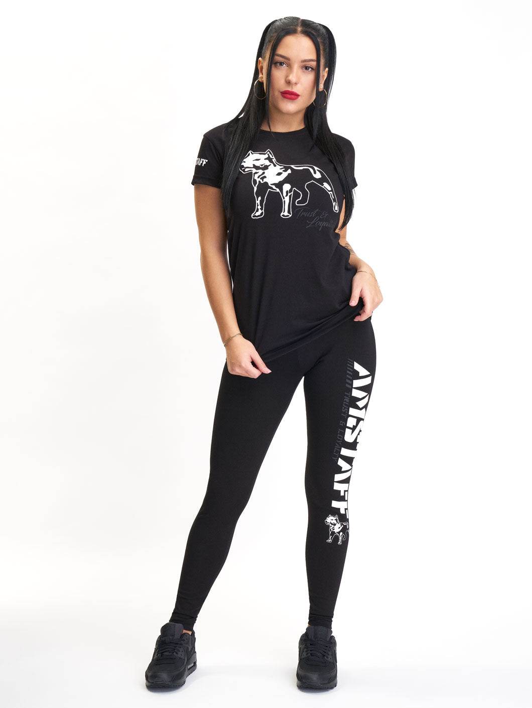 woman logo t-shirt - 1