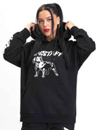Amstaff Woman Logo Hoodie Black - Amstaff Wear