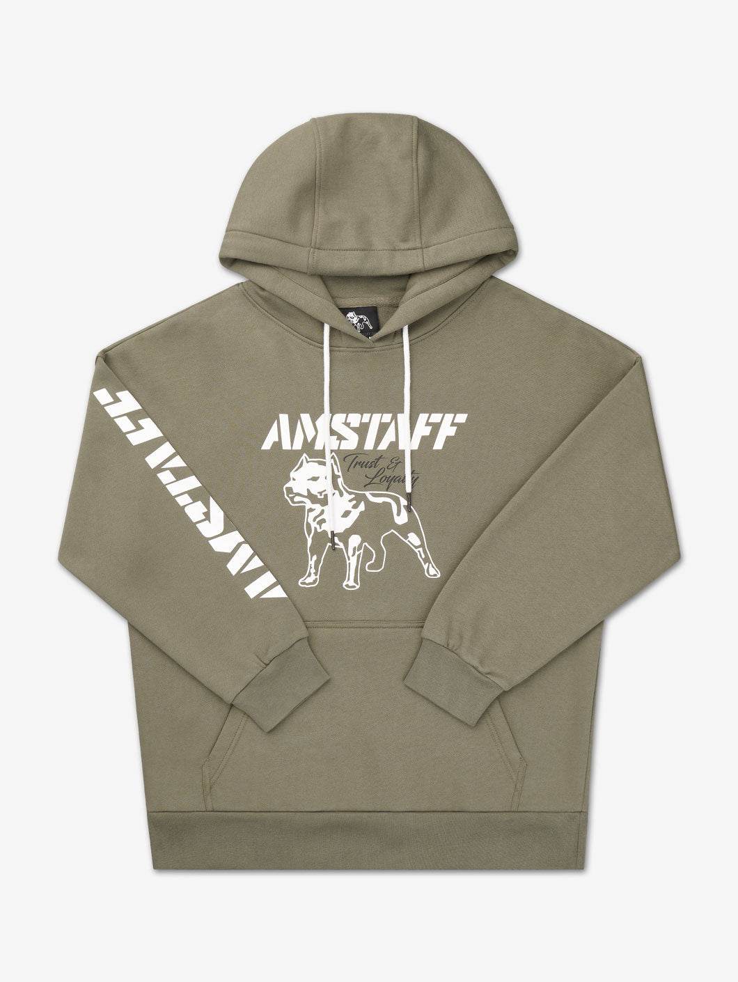 Amstaff Woman Logo Hoodie - grün - Amstaff Wear