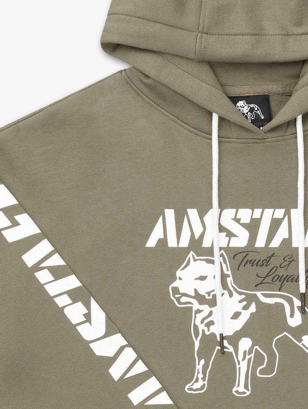 Amstaff Woman Logo Hoodie - grün - Amstaff Wear