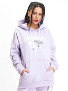 Amstaff Woman Logo Hoodie Lavender - Amstaff Wear