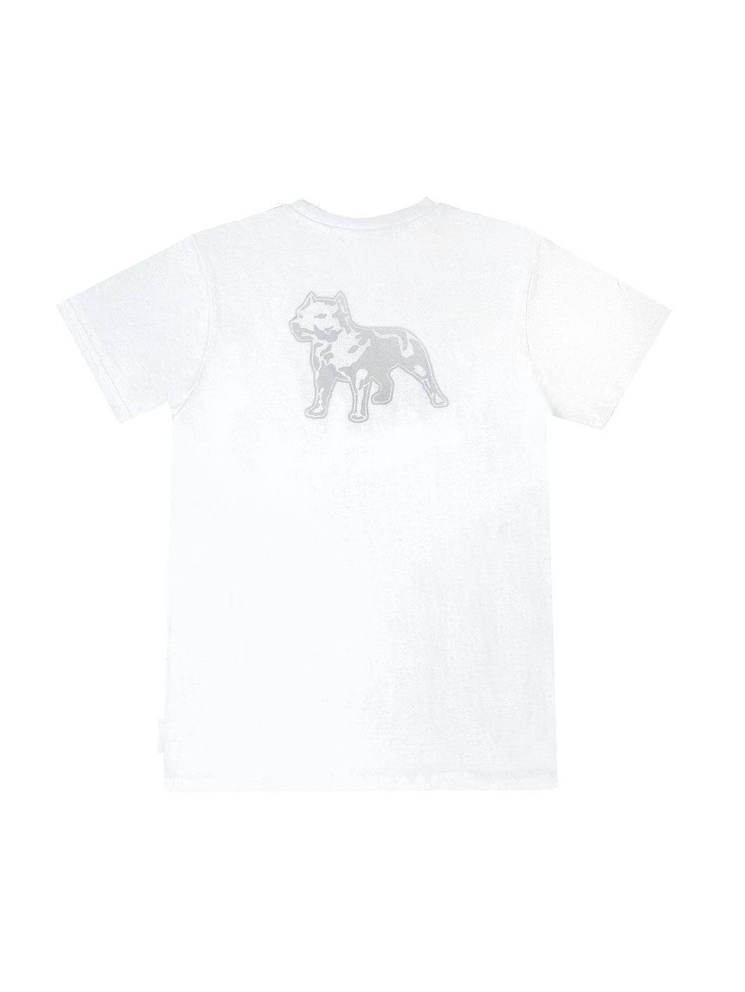 Amstaff Kids Tayson T-Shirt White - Amstaff Wear