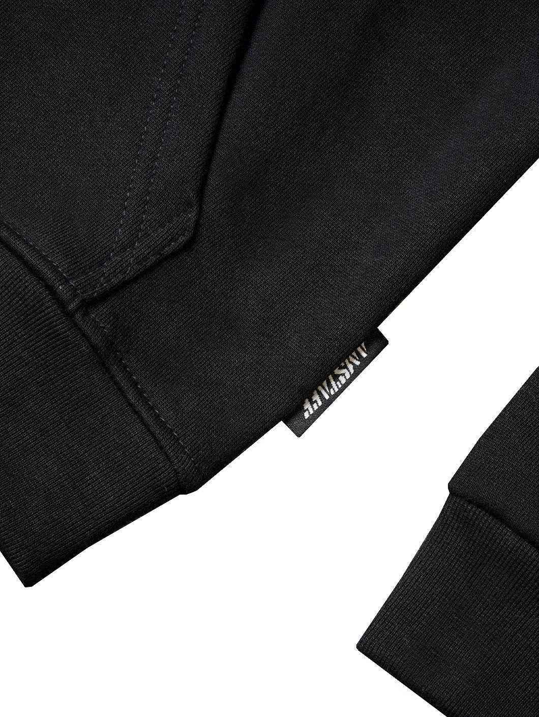 Amstaff Kids Tayson Ziphoodie Black - Amstaff Wear