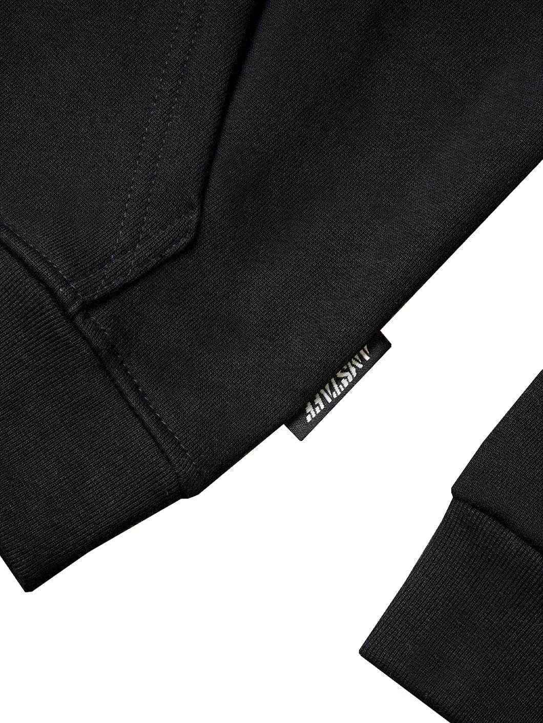 Amstaff Kids Tayson Ziphoodie Black - Amstaff Wear