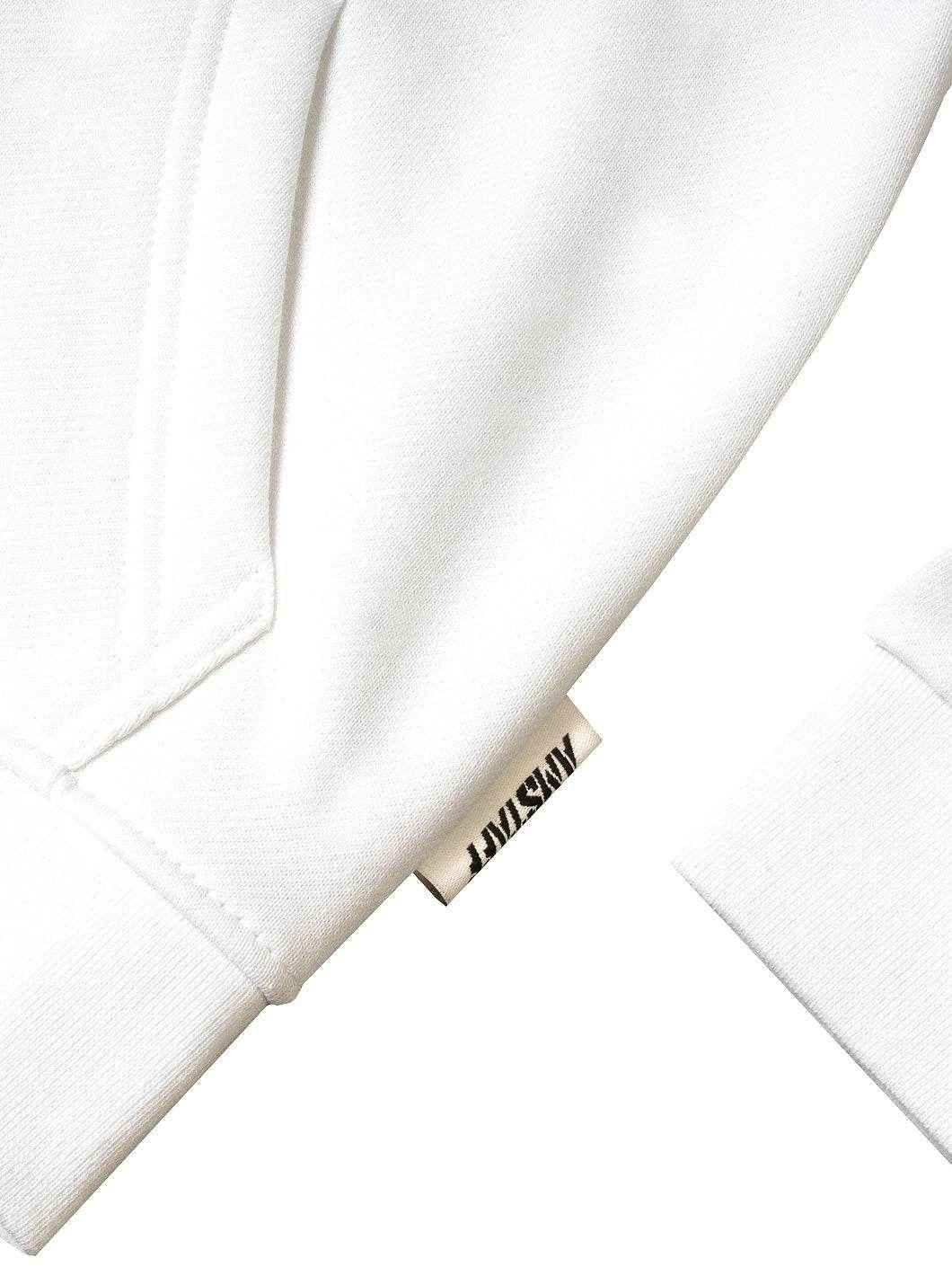 Amstaff Kids Tayson Ziphoodie White - Amstaff Wear