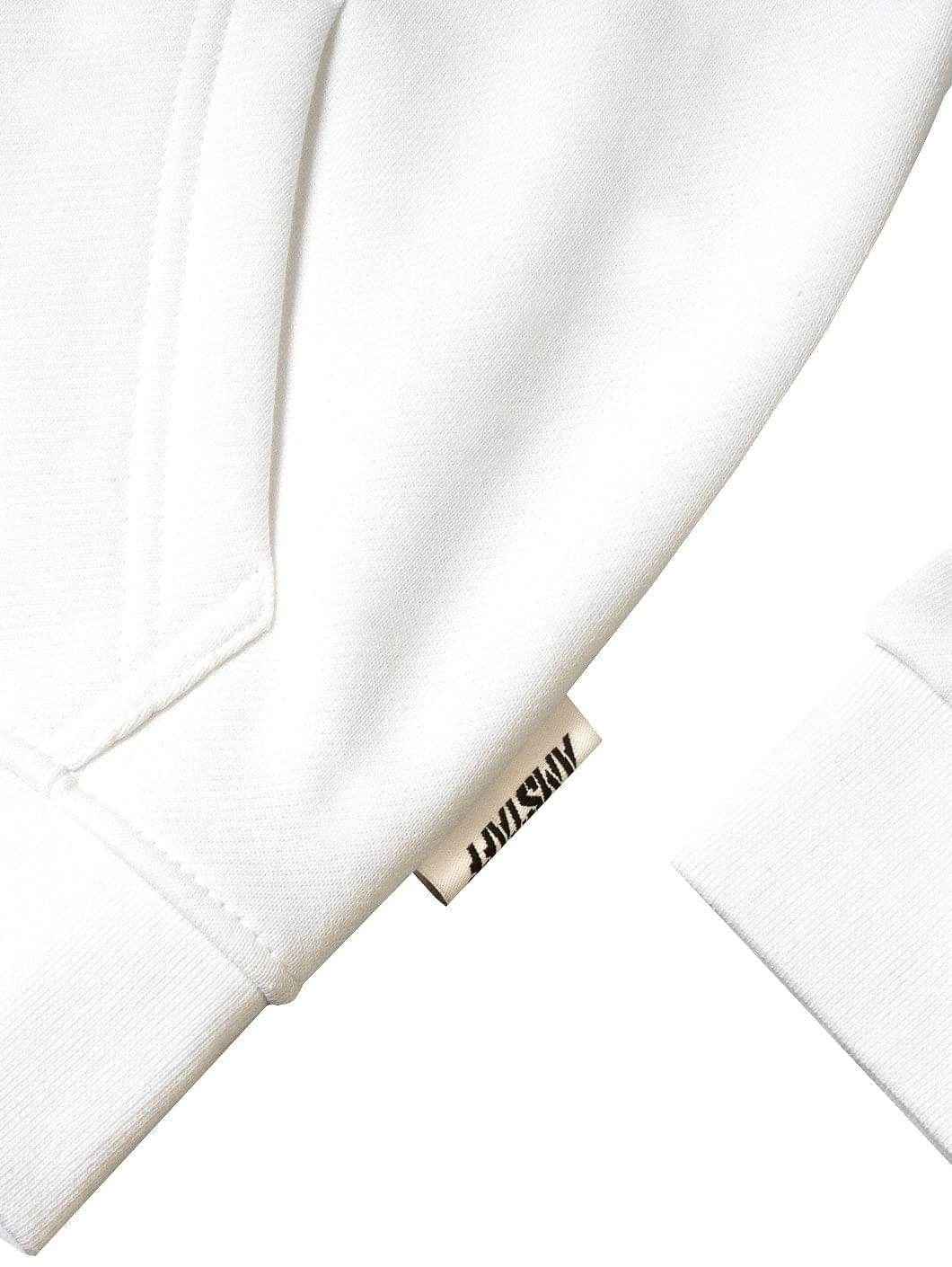 Amstaff Kids Tayson Ziphoodie White - Amstaff Wear