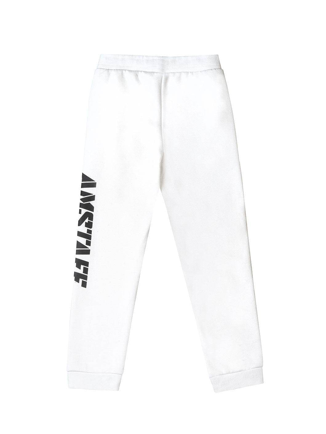 Amstaff Kids Tayson Sweatpants White - Amstaff Wear