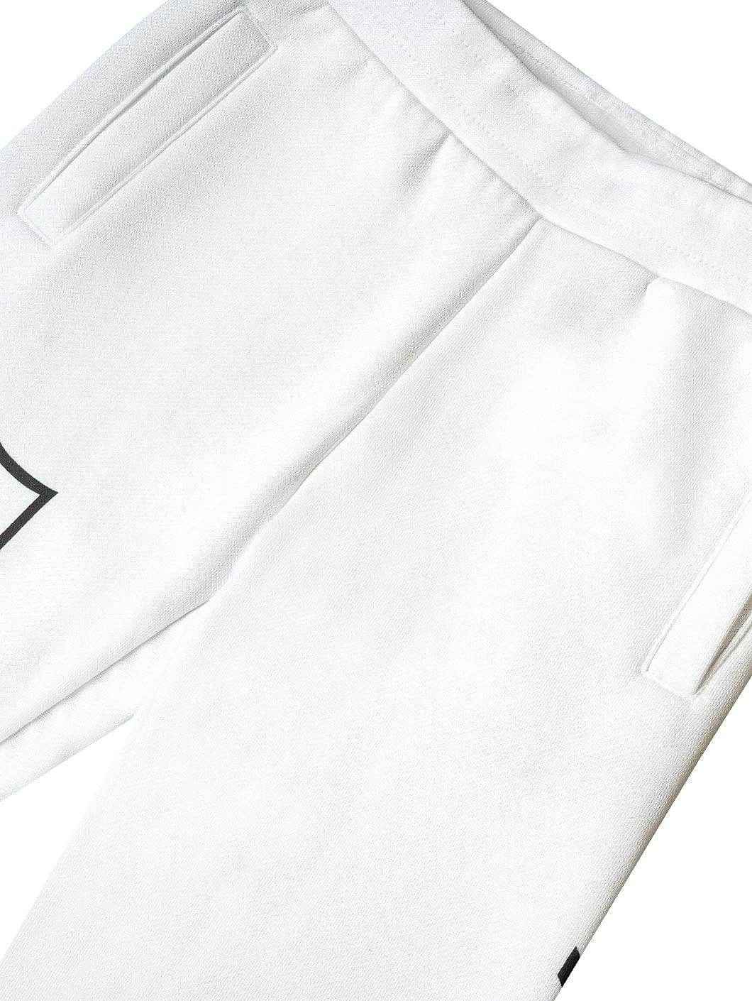 Amstaff Kids Tayson Sweatpants White - Amstaff Wear