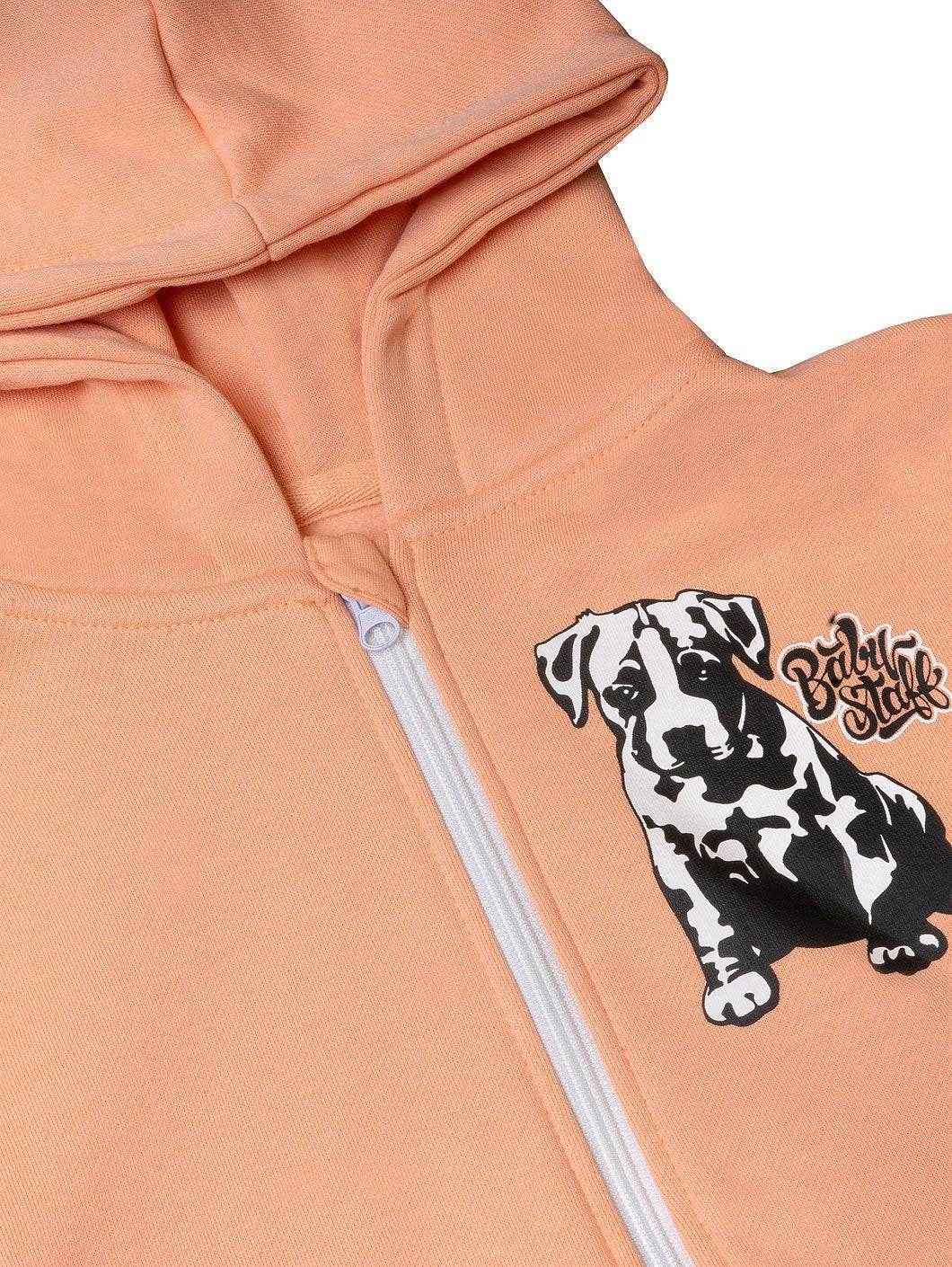 Amstaff Kids Vezda Ziphoodie Pink - Amstaff Wear