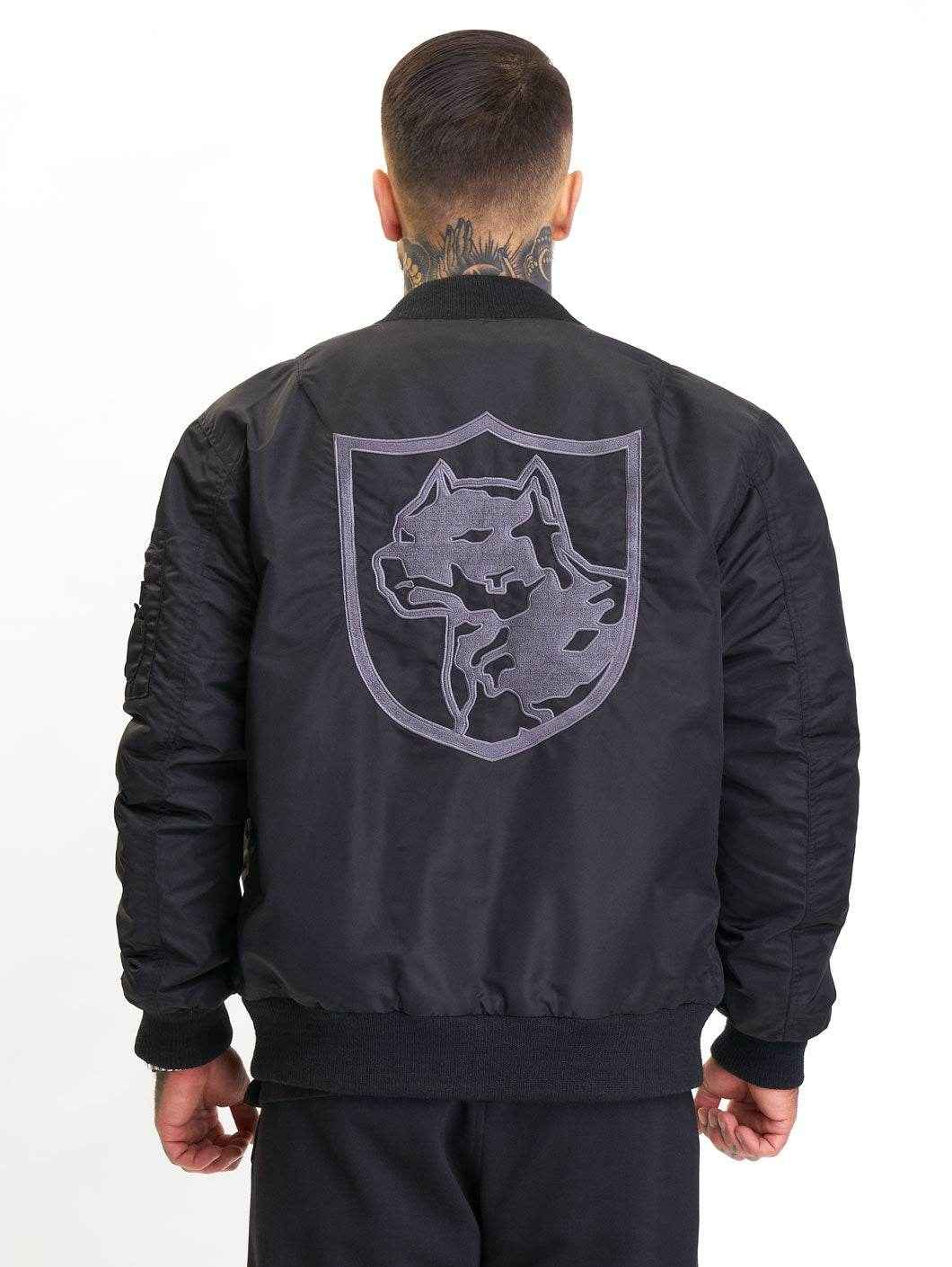 Amstaff Batimo Bomberjacke Black - Amstaff Wear