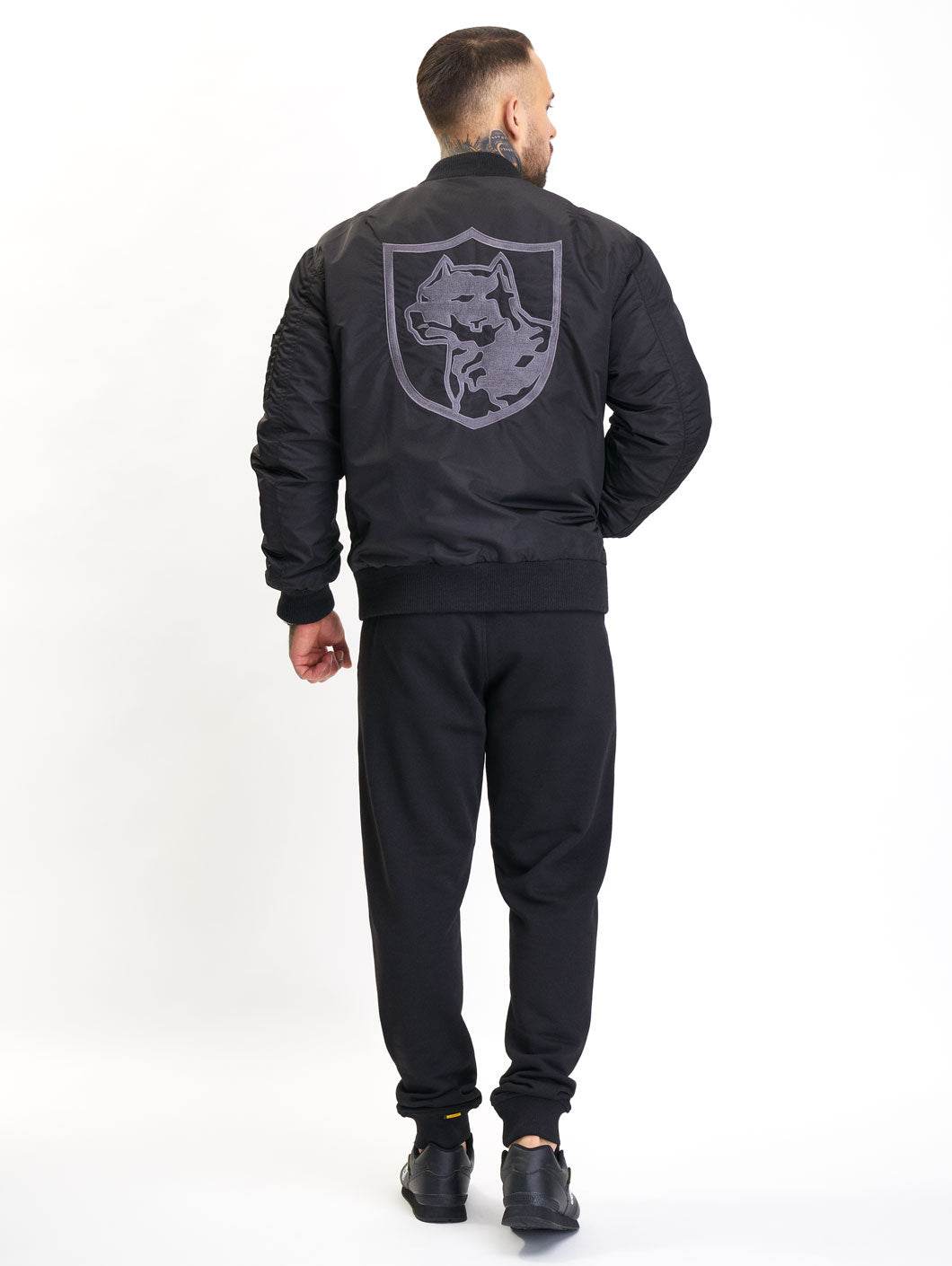 Amstaff Batimo Bomberjacke Black - Amstaff Wear