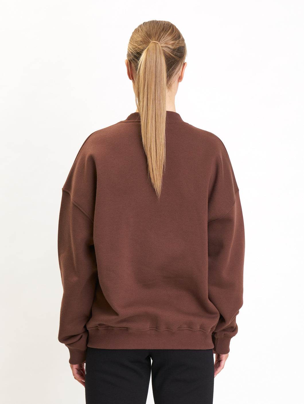 Woman Basic Oversized Sweatshirt - 4