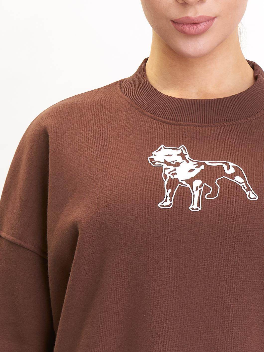 Woman Basic Oversized Sweatshirt - 3