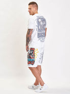 Amstaff Maxes Sweatshorts - weiß - Amstaff Wear