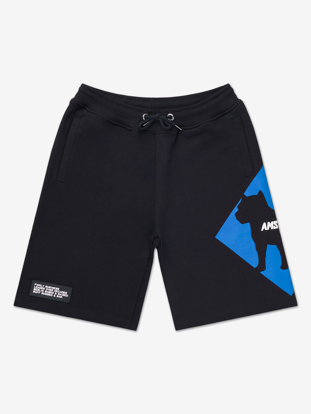 Amstaff Baist Sweatshorts Black Blue - Amstaff Wear