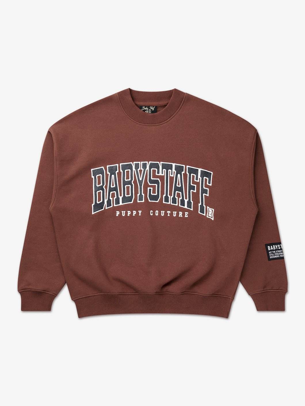 babystaff college oversized sweatshirt - 5