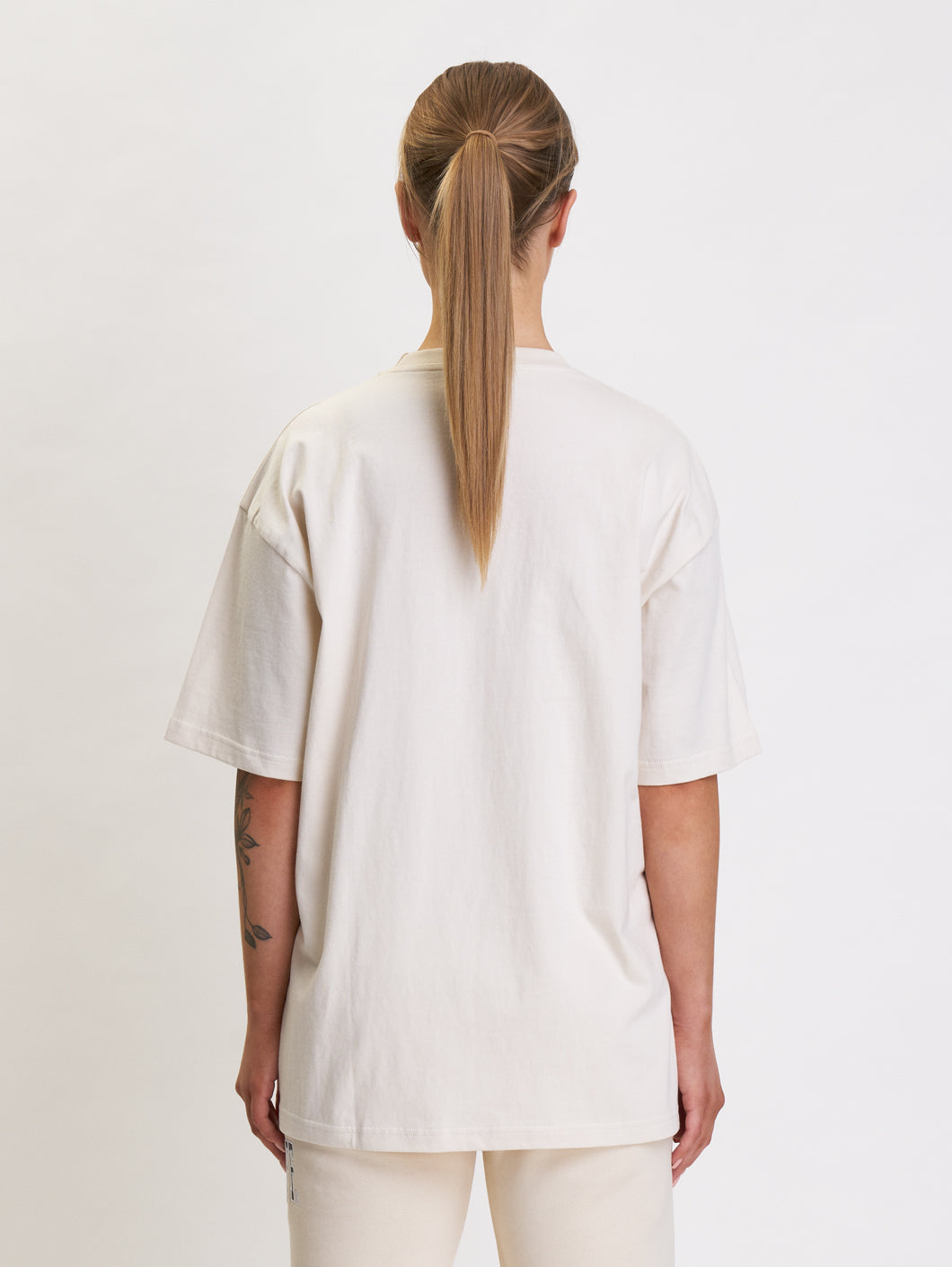 Babystaff College Oversize T-Shirt Cream