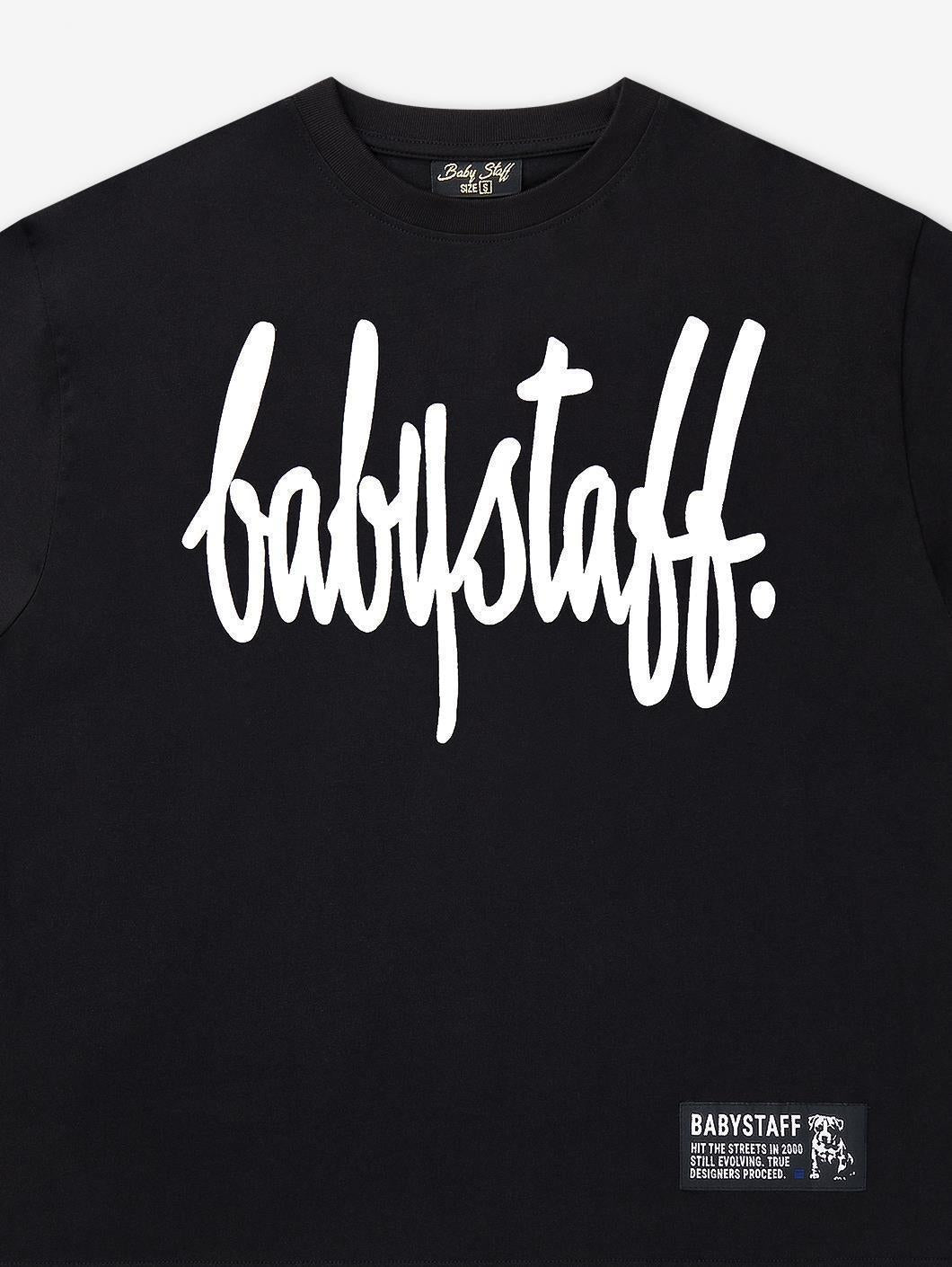 Babystaff Fast Oversized T-Shirt Black