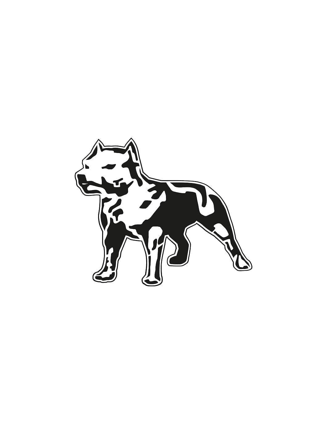 Amstaff Kids Tayson T-Shirt White - Amstaff Wear