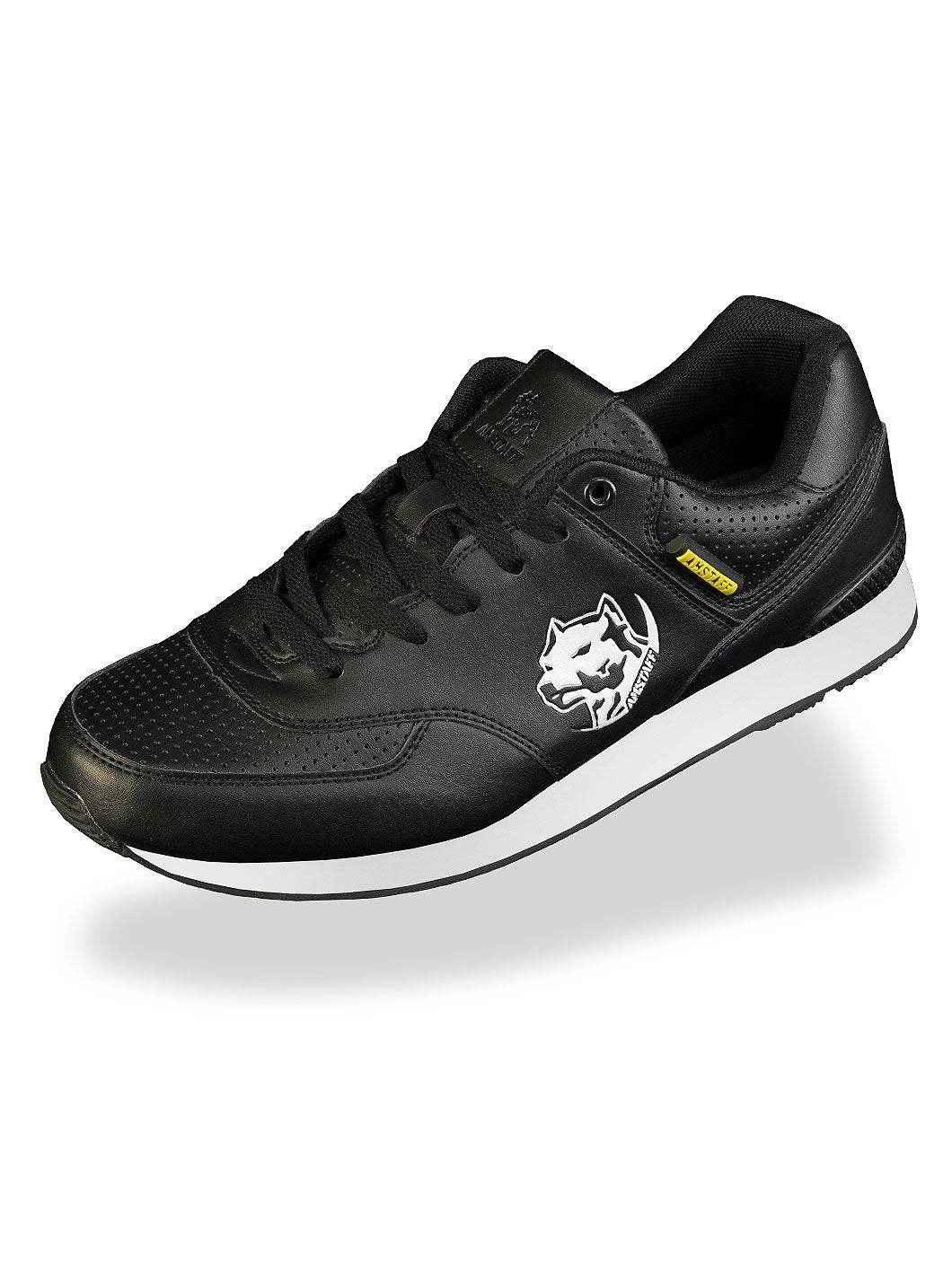 Running Dog Sneaker Black White - Amstaff Wear