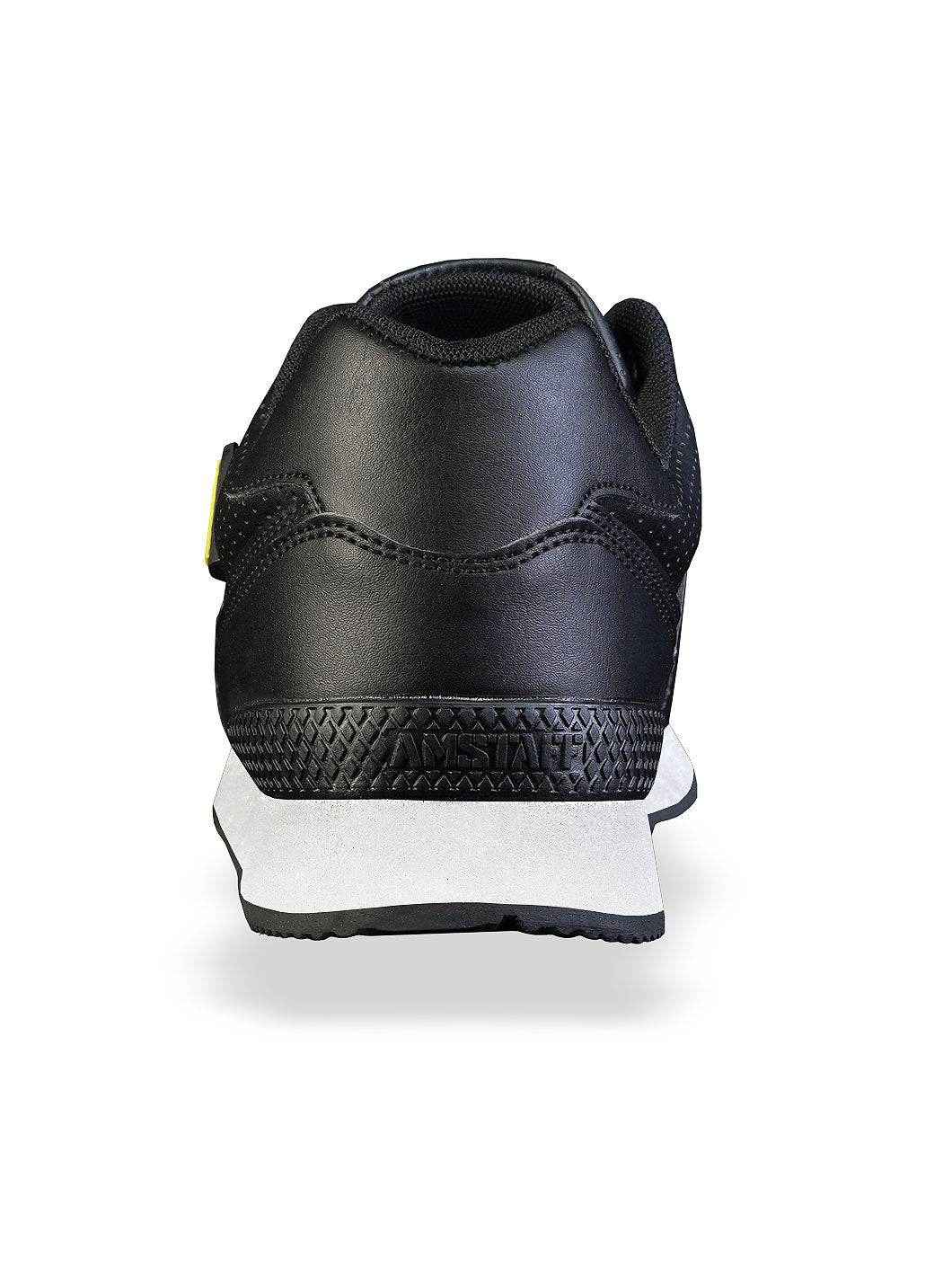 Running Dog Sneaker Black White - Amstaff Wear