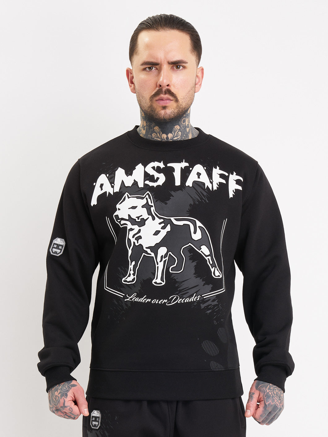 Amstaff Kaldar Sweatshirt Black - Amstaff Wear