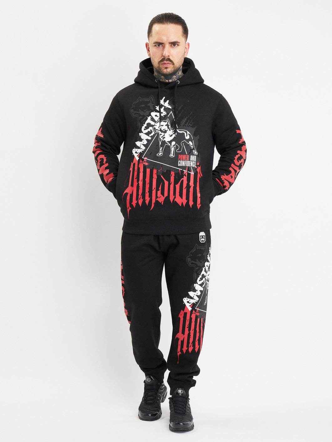 Amstaff Cyrak Hoodie Black - Amstaff Wear