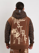 Amstaff Ashur Hoodie Brown - Amstaff Wear