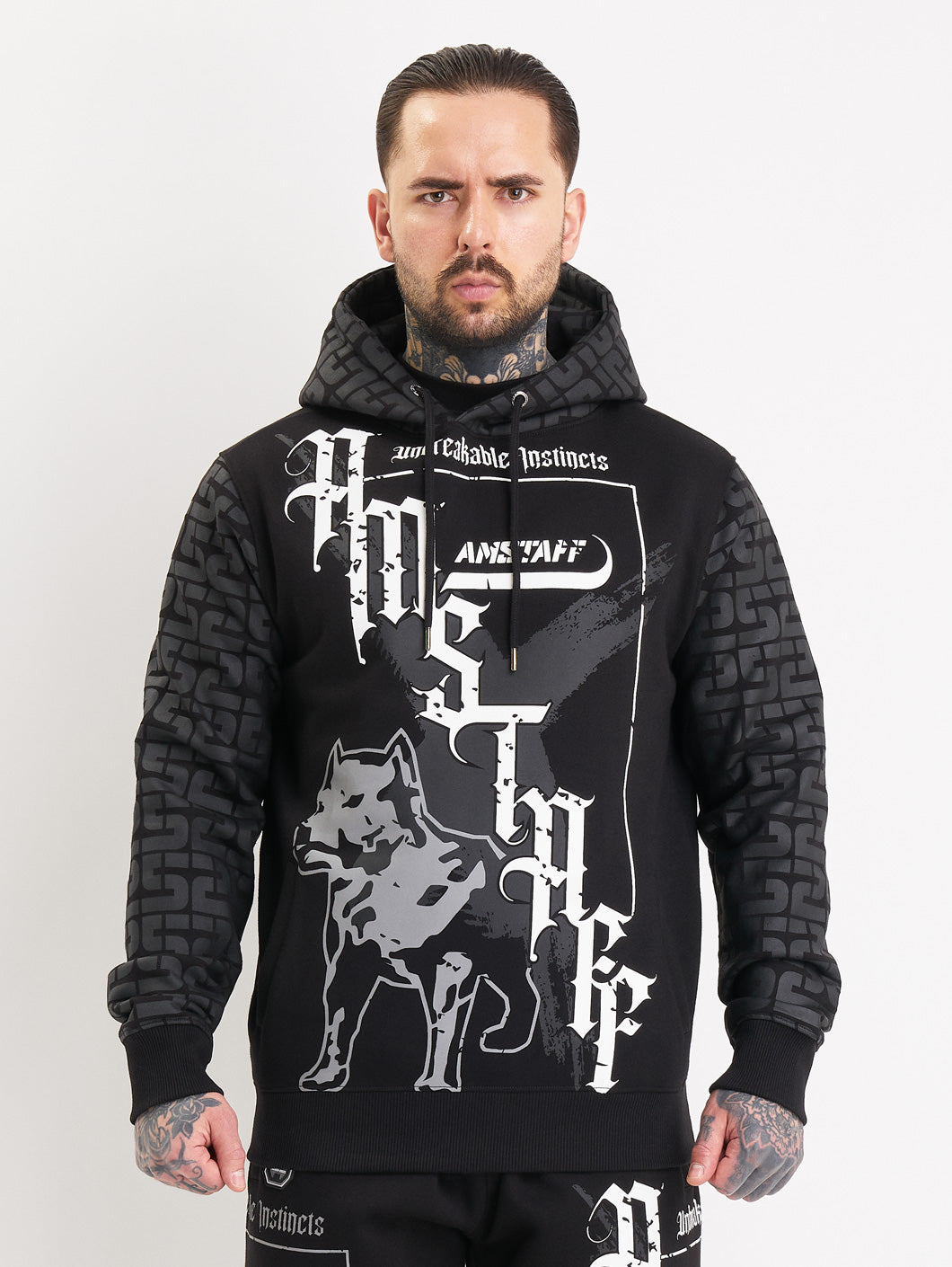 Amstaff Ashur Hoodie Black - Amstaff Wear