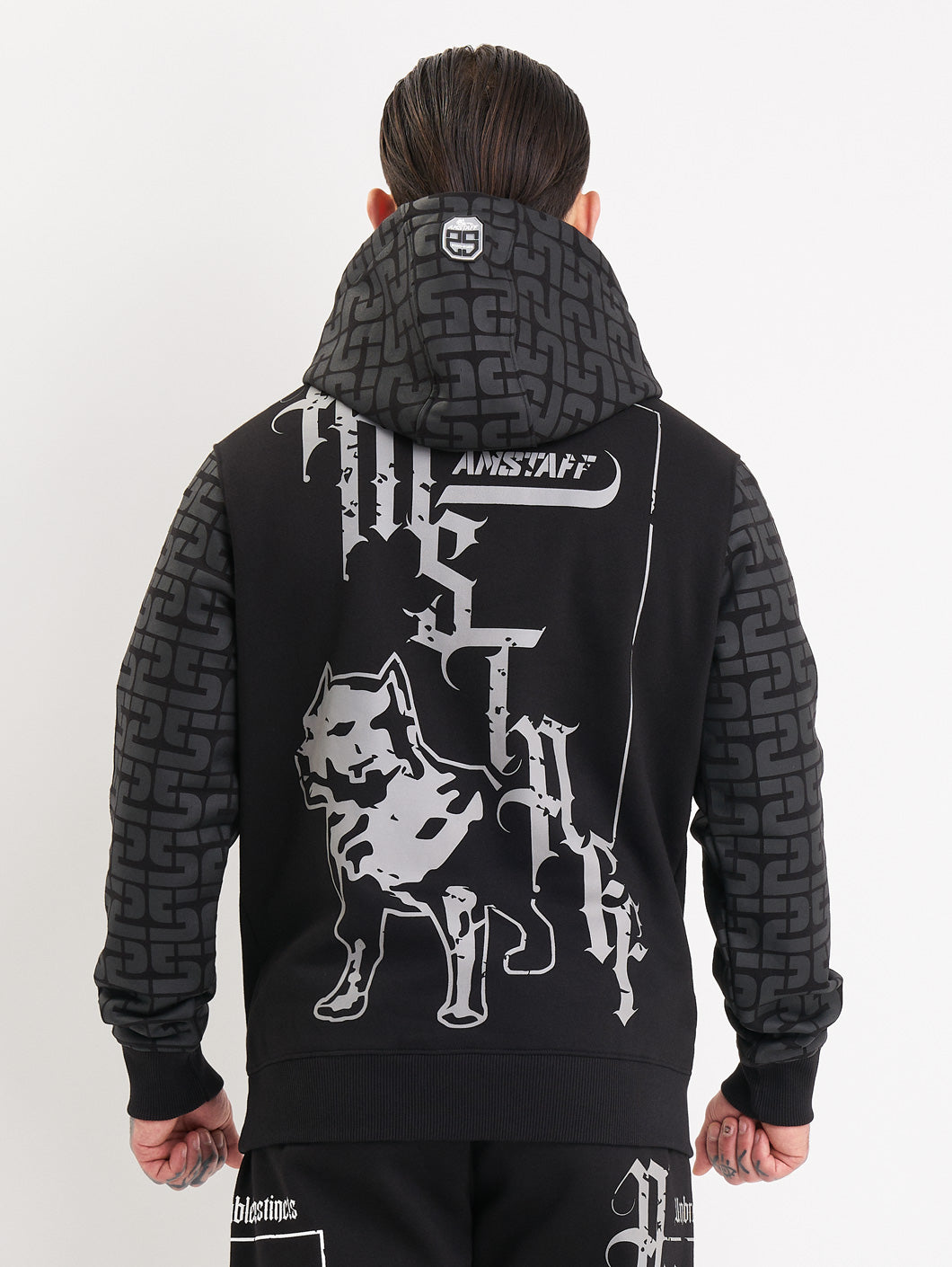 Amstaff Ashur Hoodie Black - Amstaff Wear