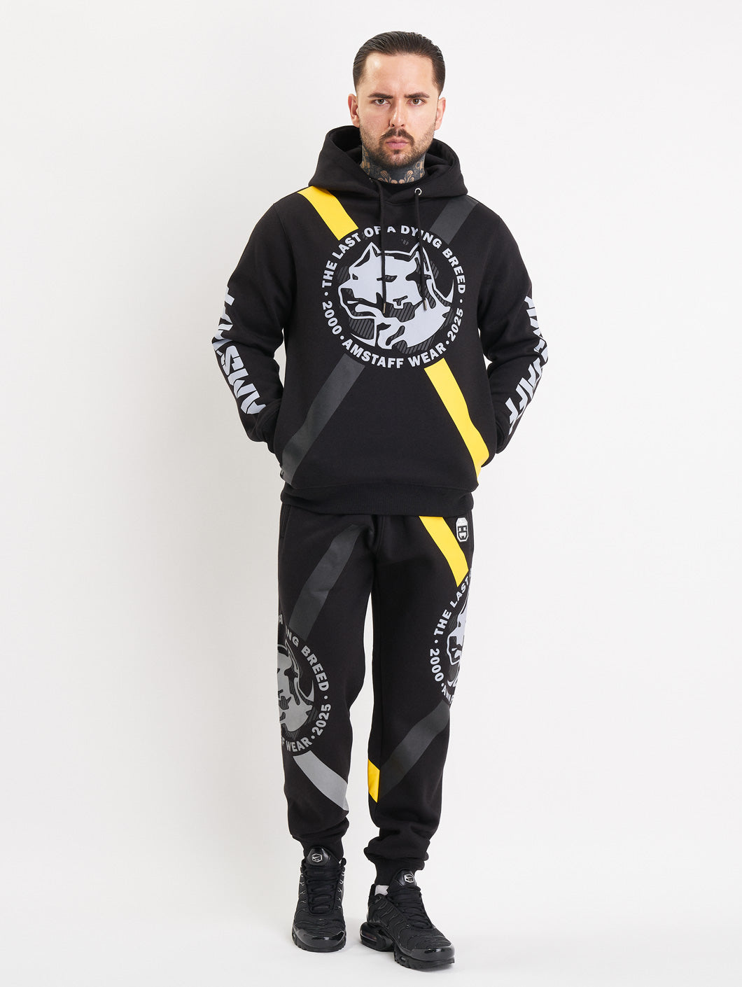 Amstaff Tyce Hoodie Black - Amstaff Wear