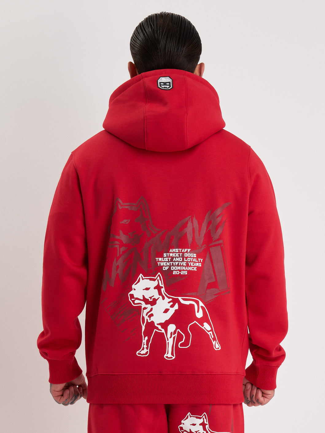 Amstaff Narek Hoodie Red