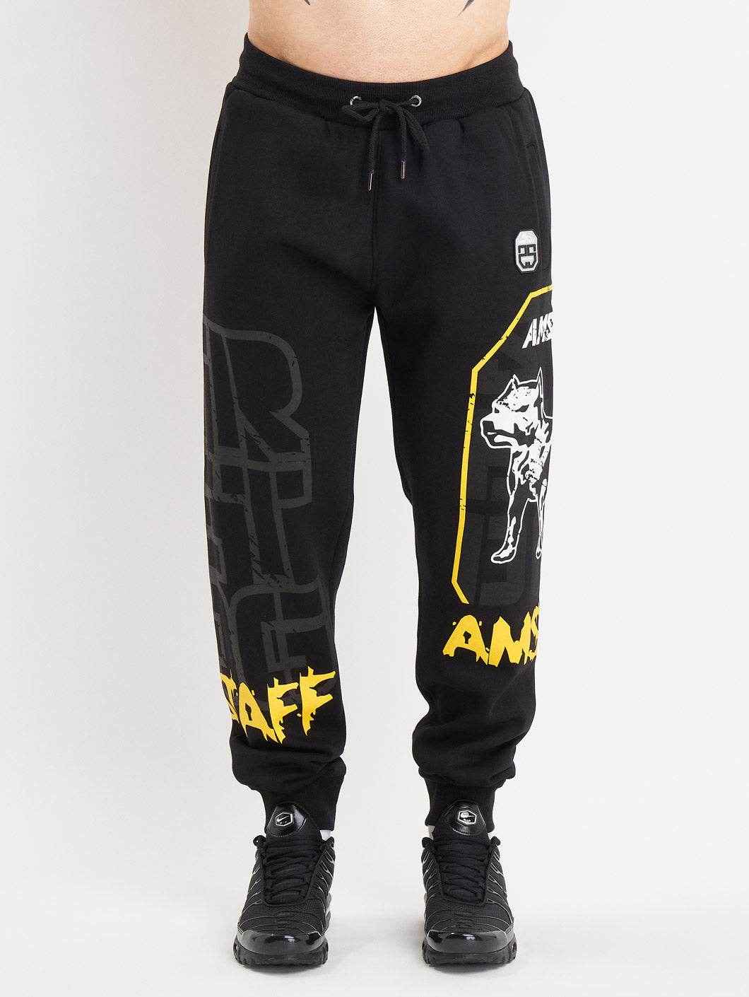 Amstaff Solinor Sweatpants Black - Amstaff Wear