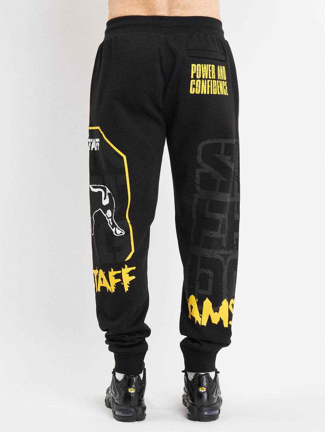 Amstaff Solinor Sweatpants Black - Amstaff Wear