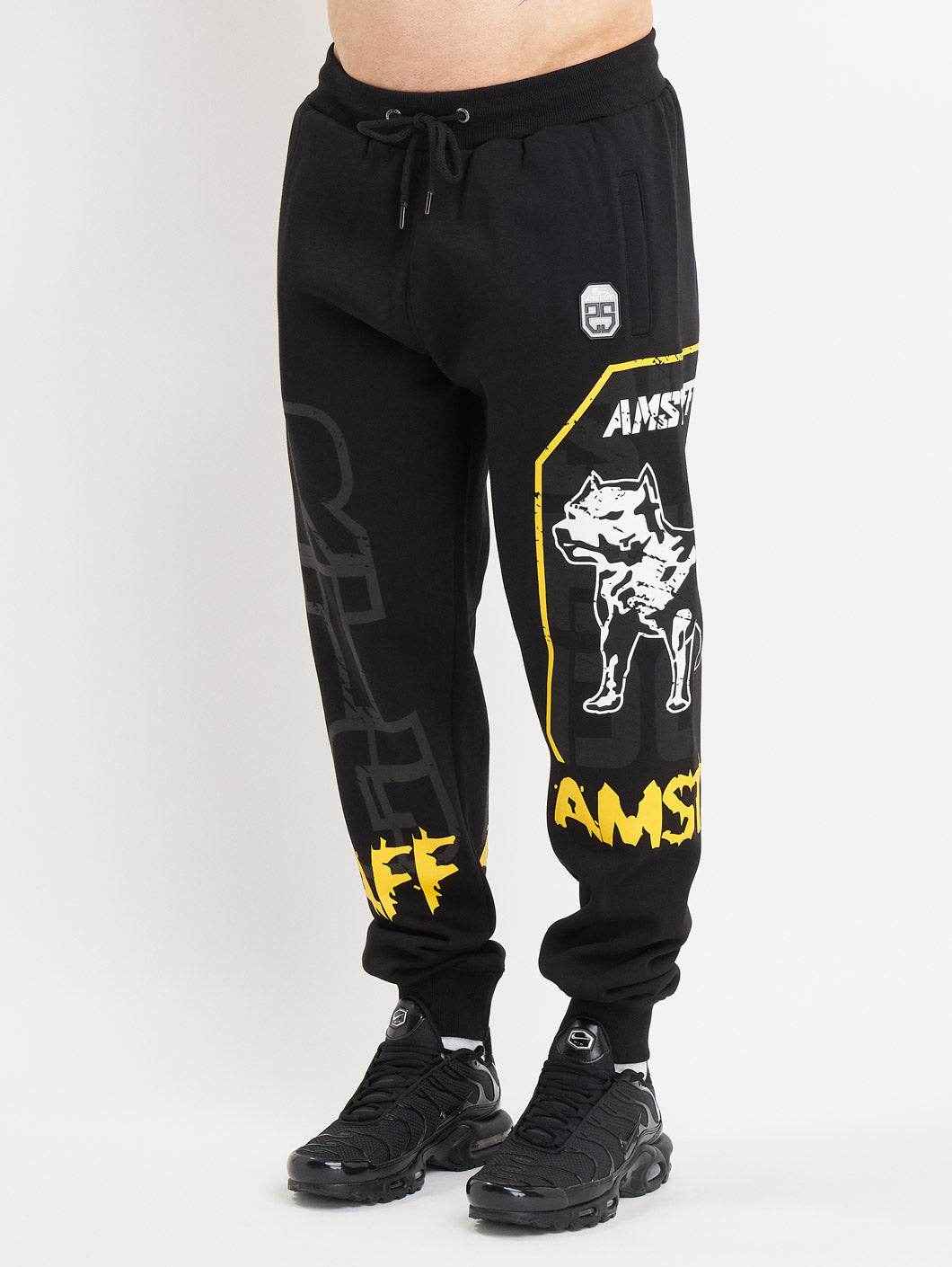 Amstaff Solinor Sweatpants Black - Amstaff Wear